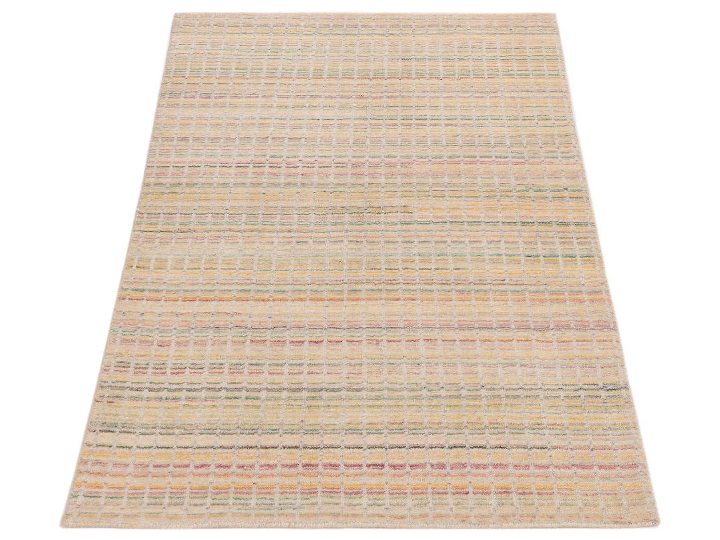 Tibarra Multi 3x5 Hand Knotted Rug