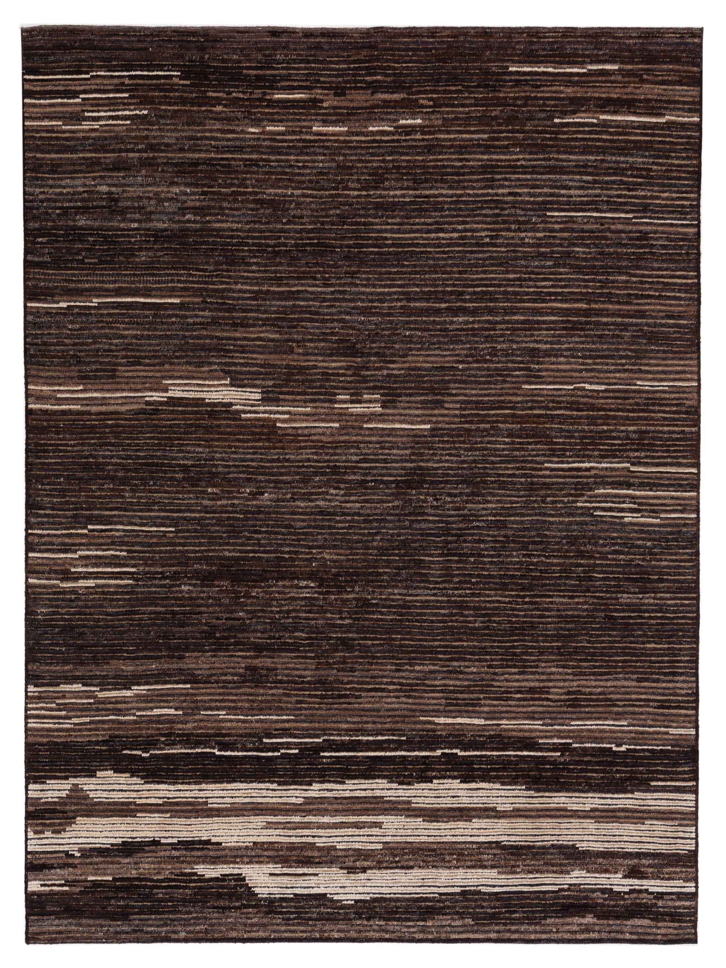 Pasha Atlas  Charcoal Brown Contemporary