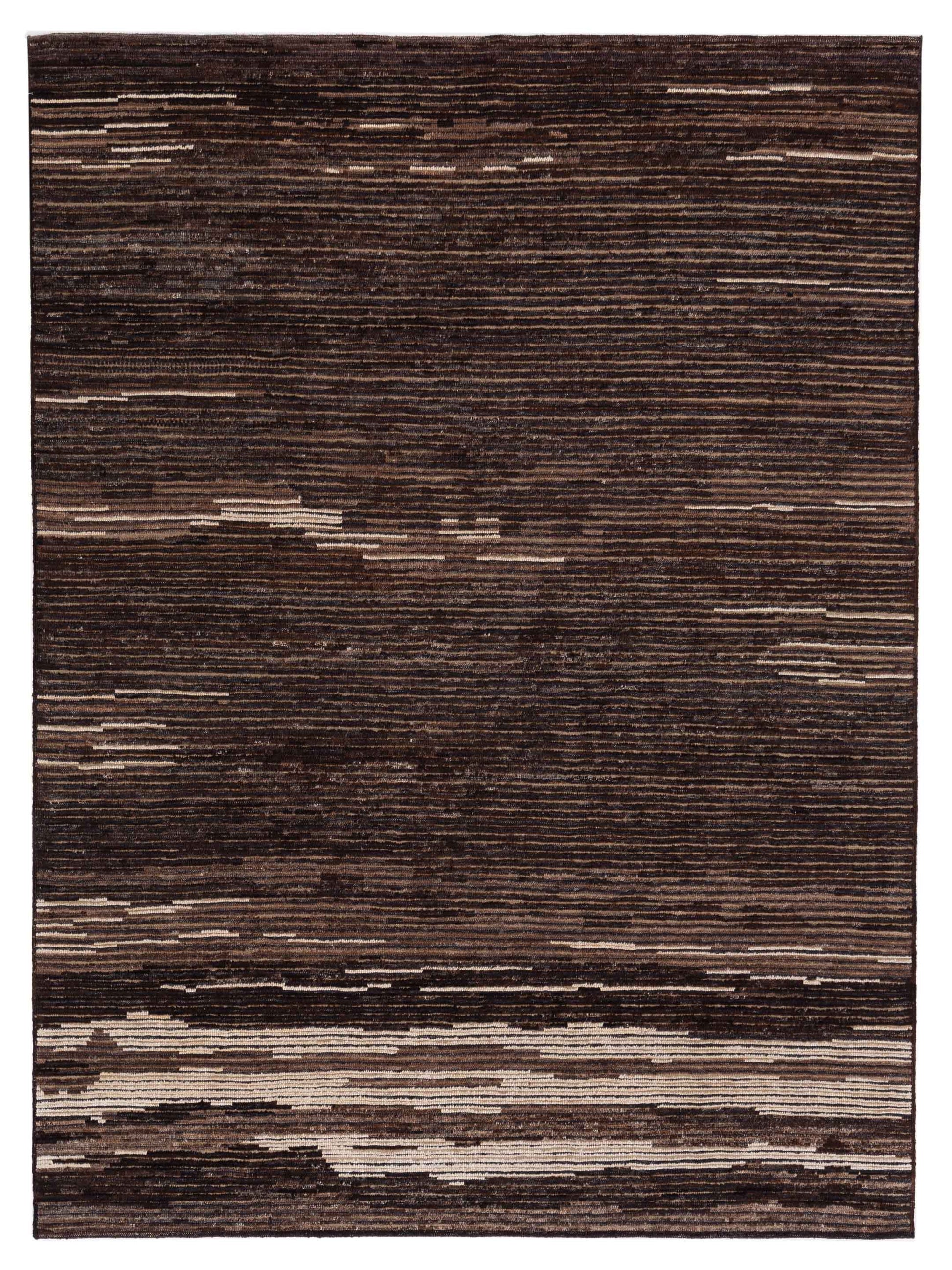 Pasha Atlas  Charcoal Brown Contemporary