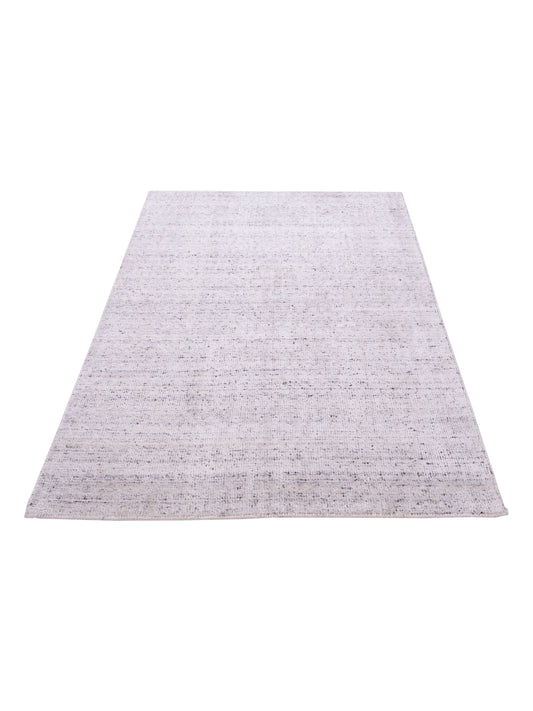 Tibarra Ivory 4x6 Hand Knotted Rug