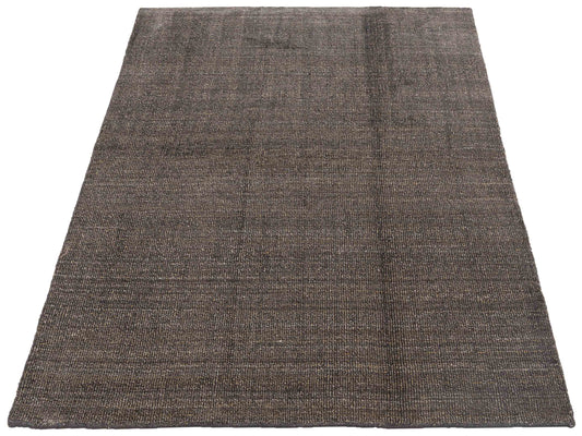 Tibarra Charcoal 5x8 Hand Knotted Rug