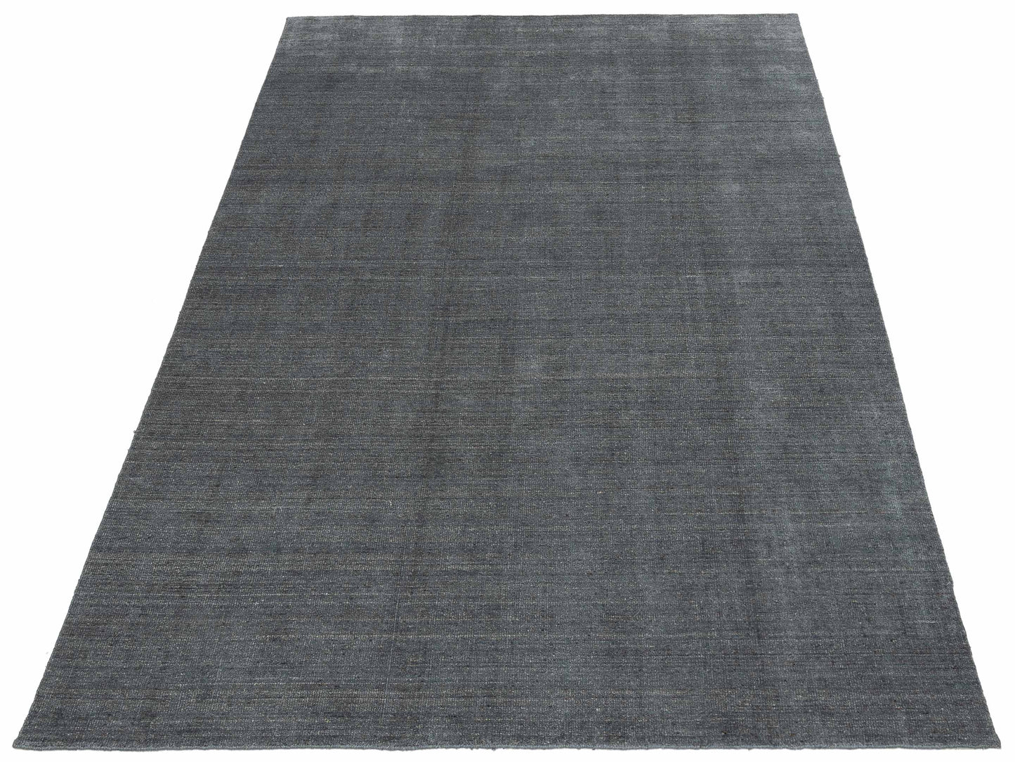 Tibarra Dark Gray 9x12 Hand Knotted Rug
