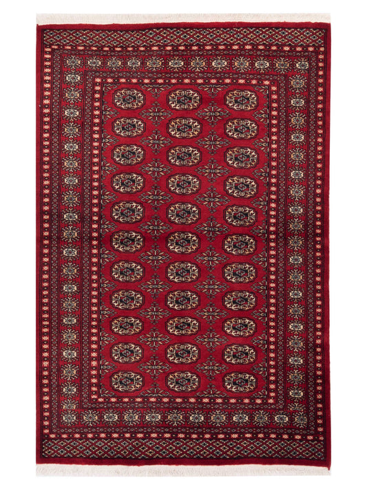 Nomad Bokhara  Red Red Traditional