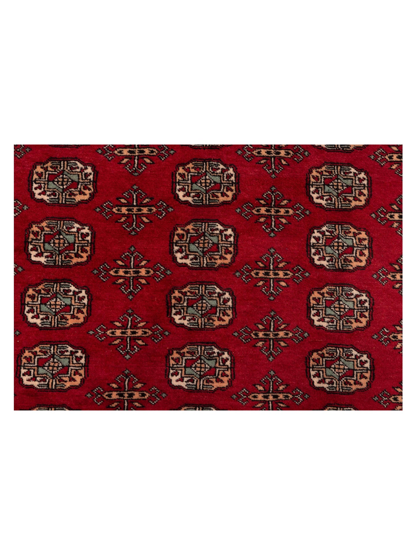 Bokhara Red Red 4.11x7.8 Hand Knotted Rug