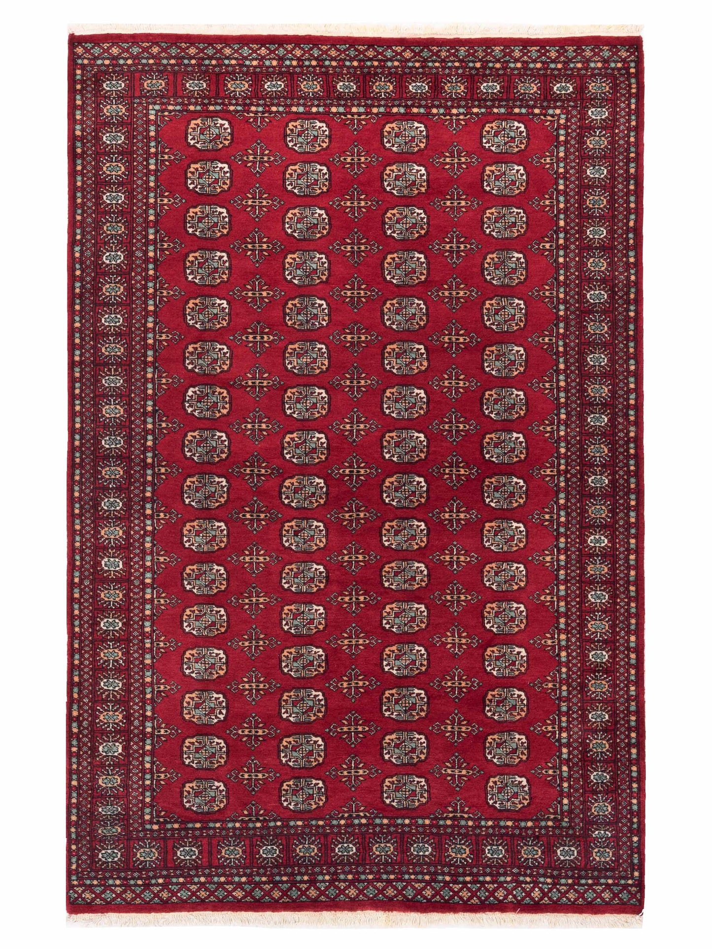 Nomad Bokhara  Red Red Traditional