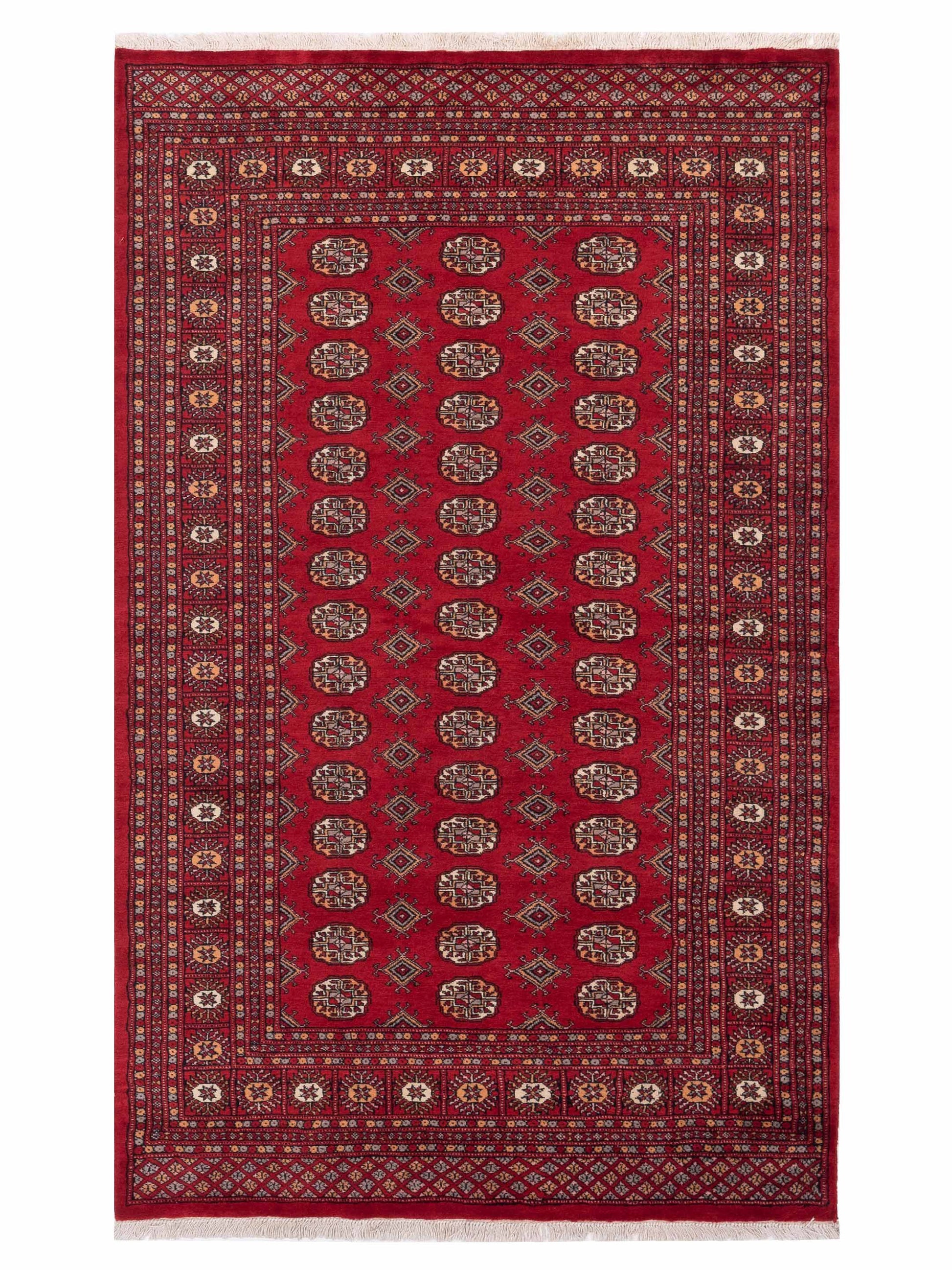 Nomad Bokhara  Red Red Traditional
