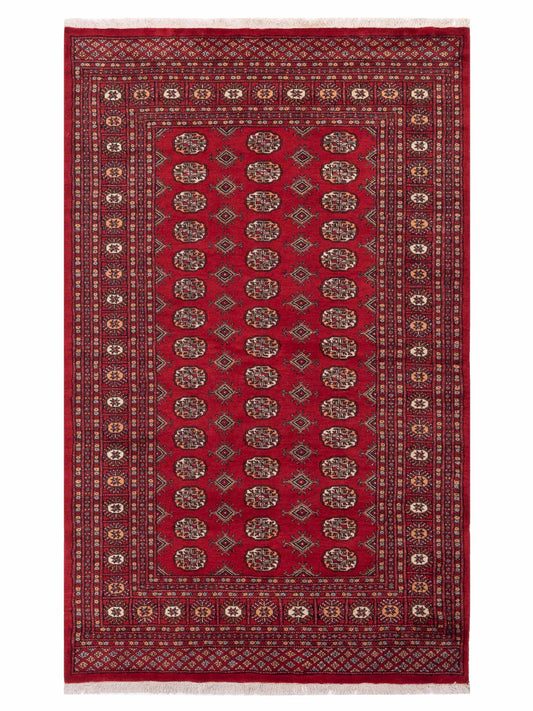 Nomad Bokhara  Red Red Traditional