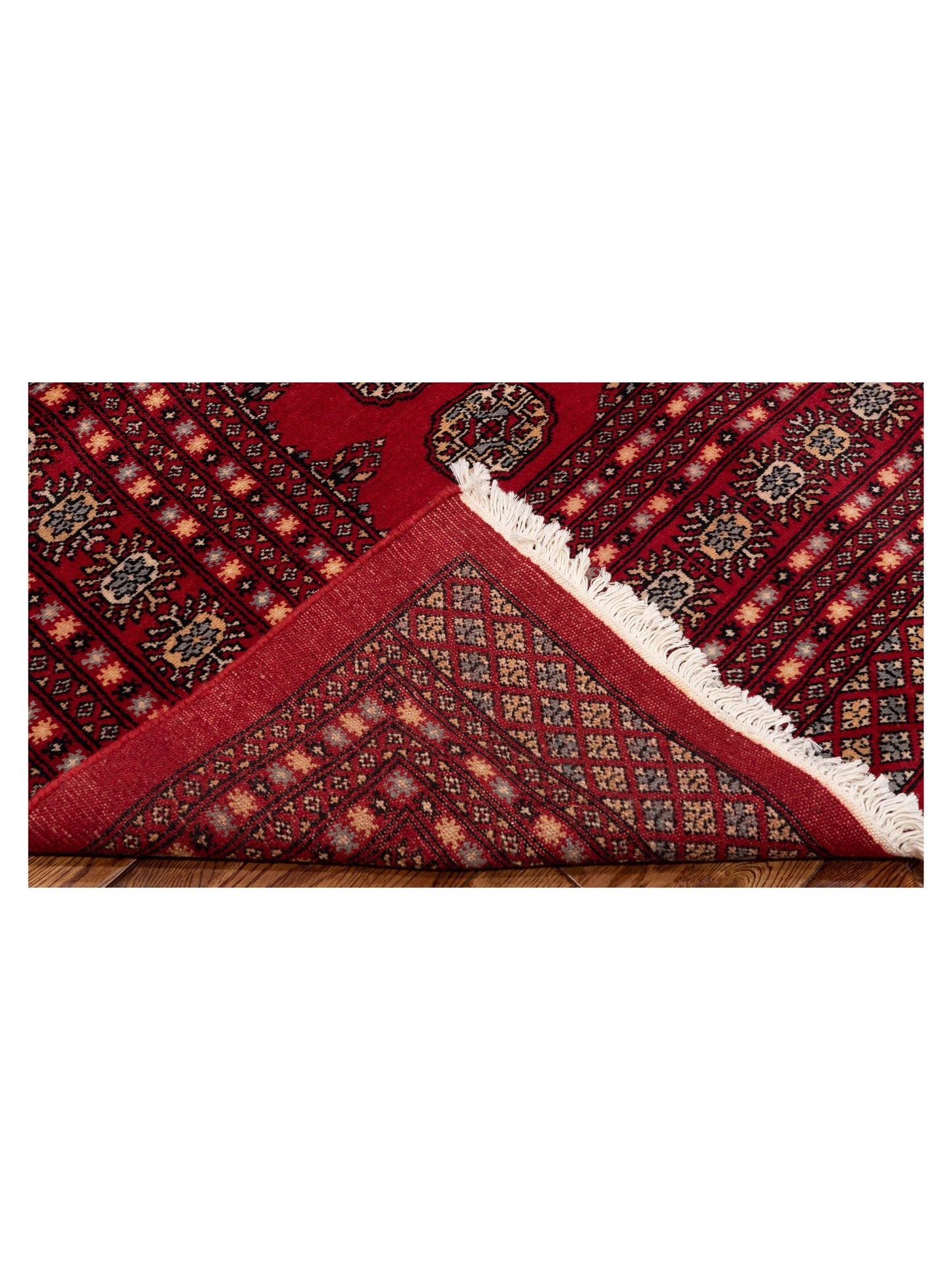 Bokhara Red Red 9.2x11.6 Hand Knotted Rug