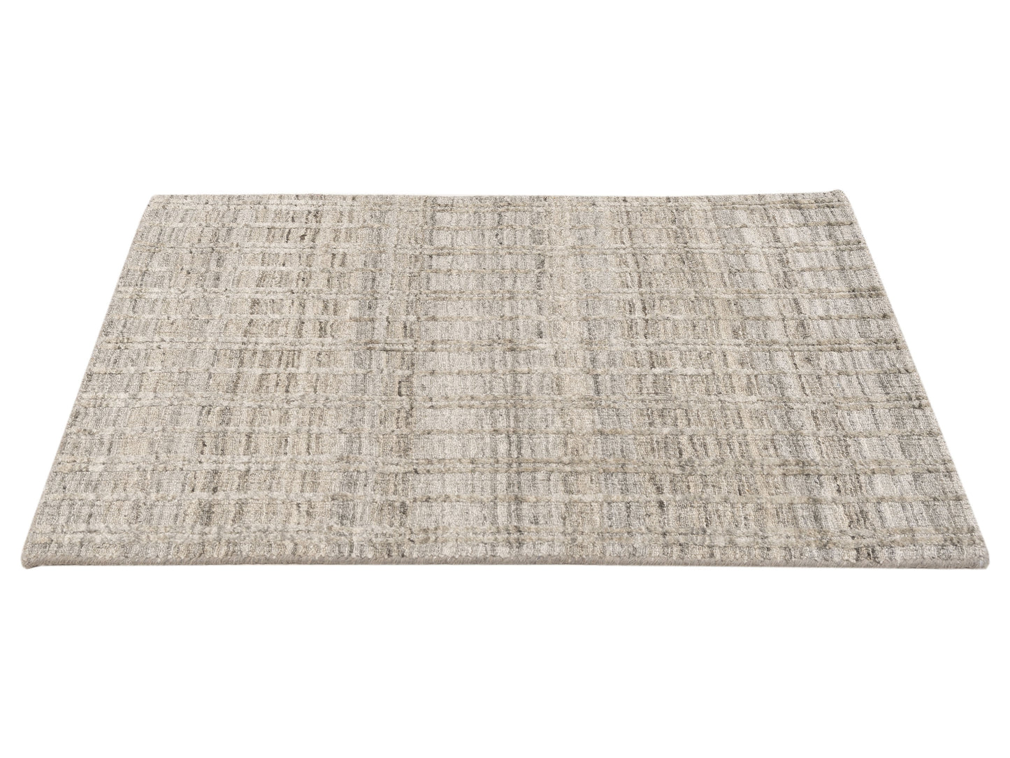 Tibarra Light Gray 2x3 Hand Knotted Rug