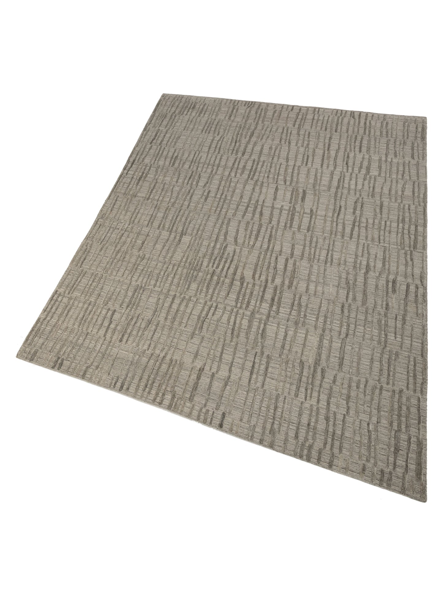 Tibarra Silver 8.11x12.1 Hand Knotted Rug