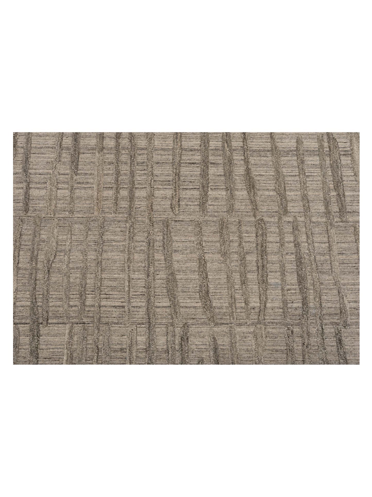 Tibarra Silver 8.11x12.1 Hand Knotted Rug