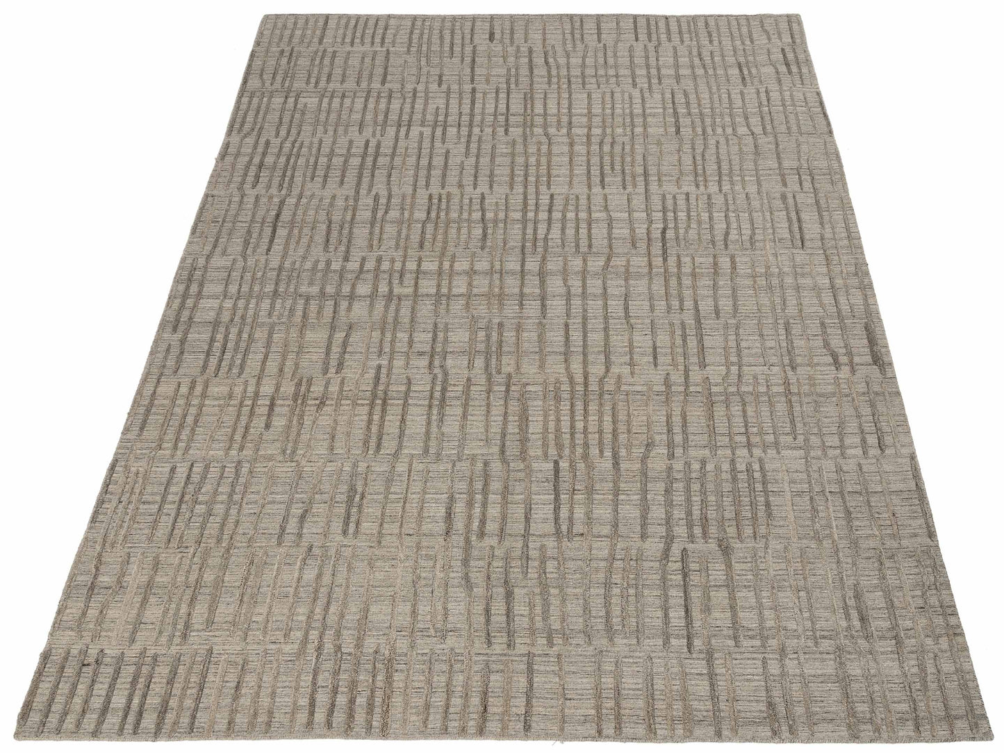 Tibarra Silver 8.1x10.3 Hand Knotted Rug