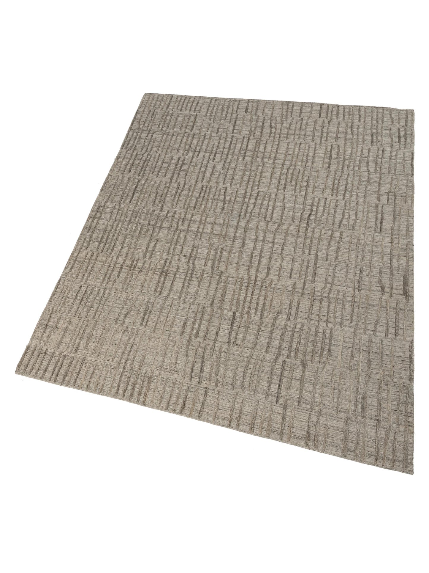 Tibarra Silver 8.1x10.3 Hand Knotted Rug