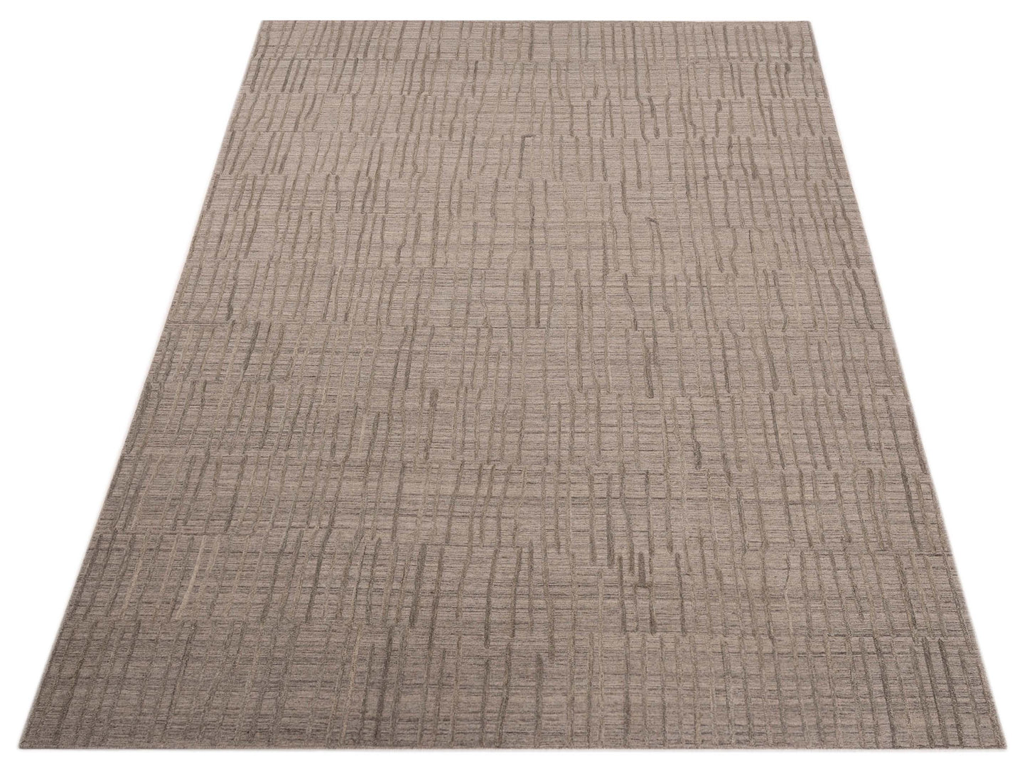Tibarra Silver 9.1x12.2 Hand Knotted Rug