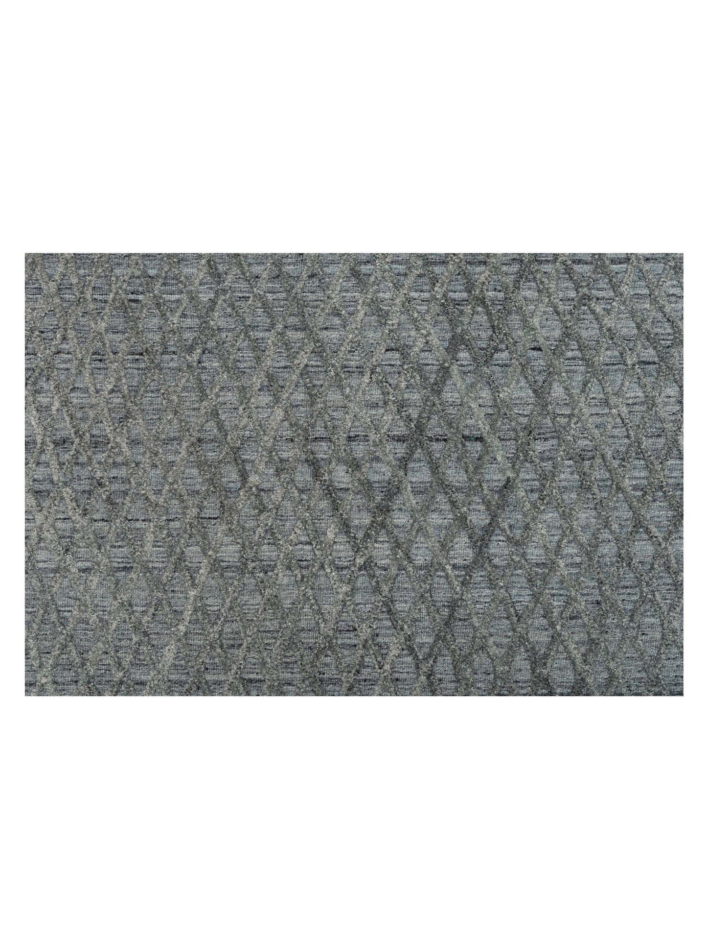 Tibarra Gray 8.2x10.1 Hand Knotted Rug