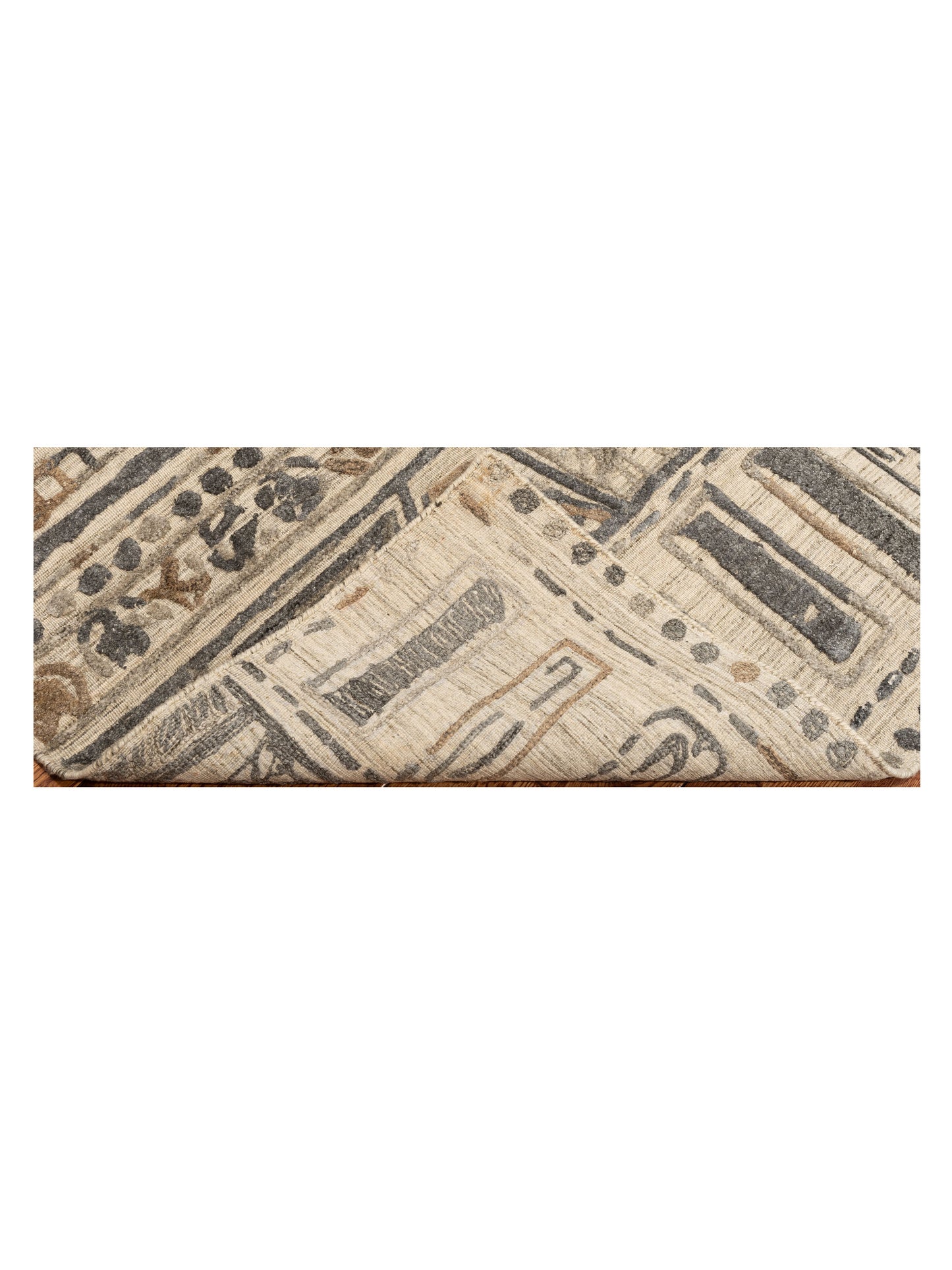 Tibarra Silver Gray 8.2x9.9 Hand Knotted Rug