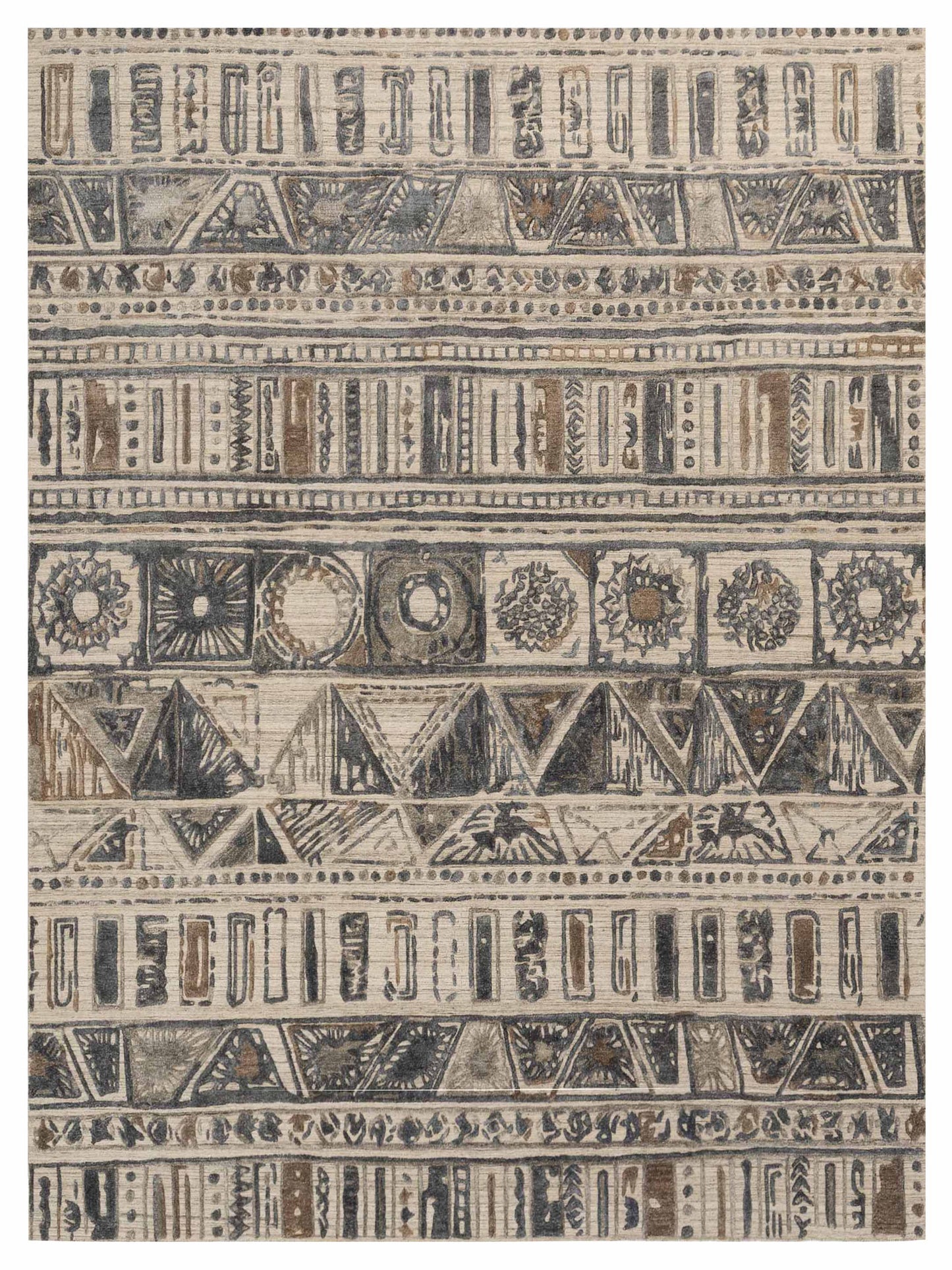 Siena Himalayan  Silver Gray Contemporary