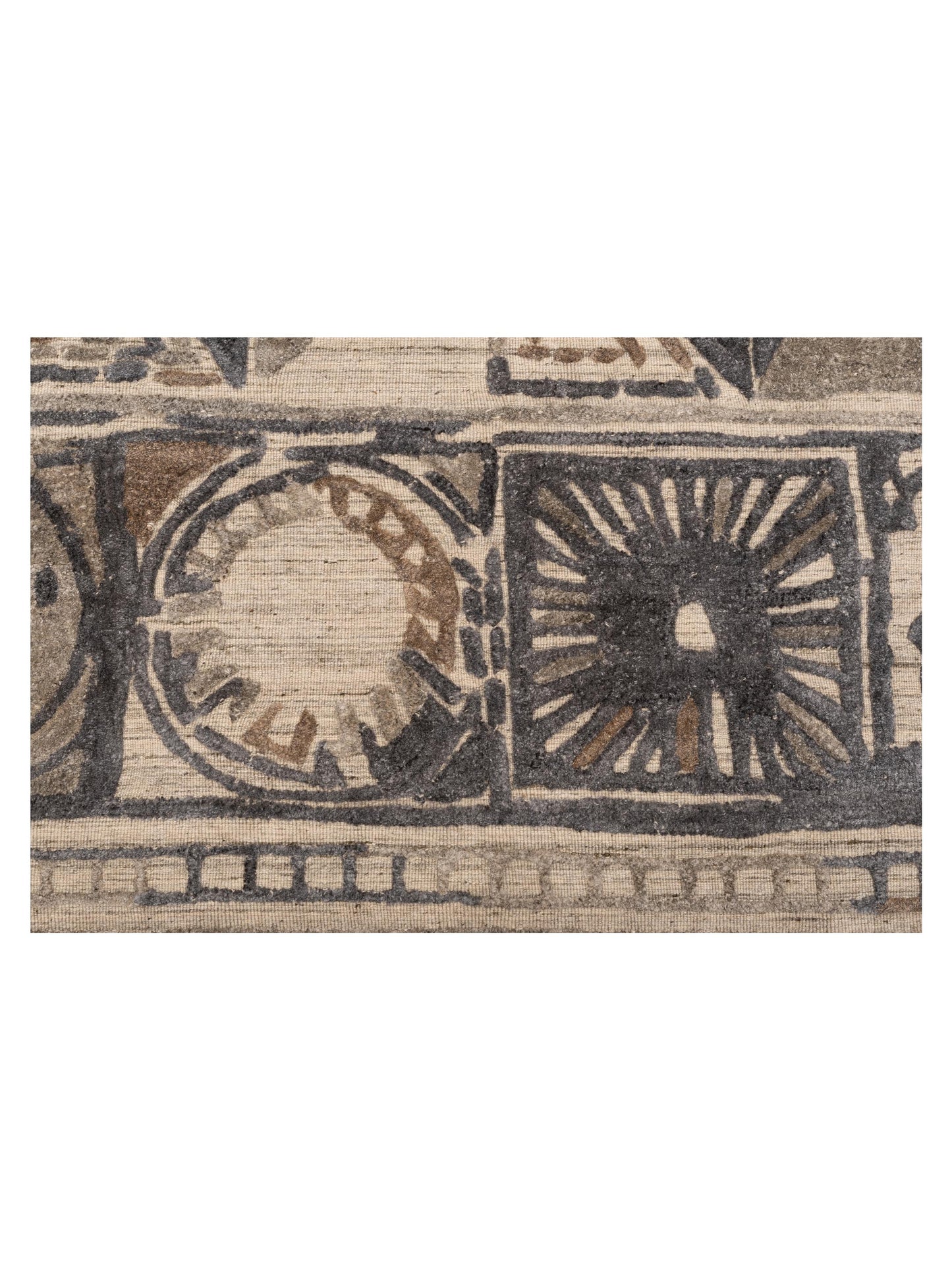 Tibarra Silver Gray 4.3x6.3 Hand Knotted Rug