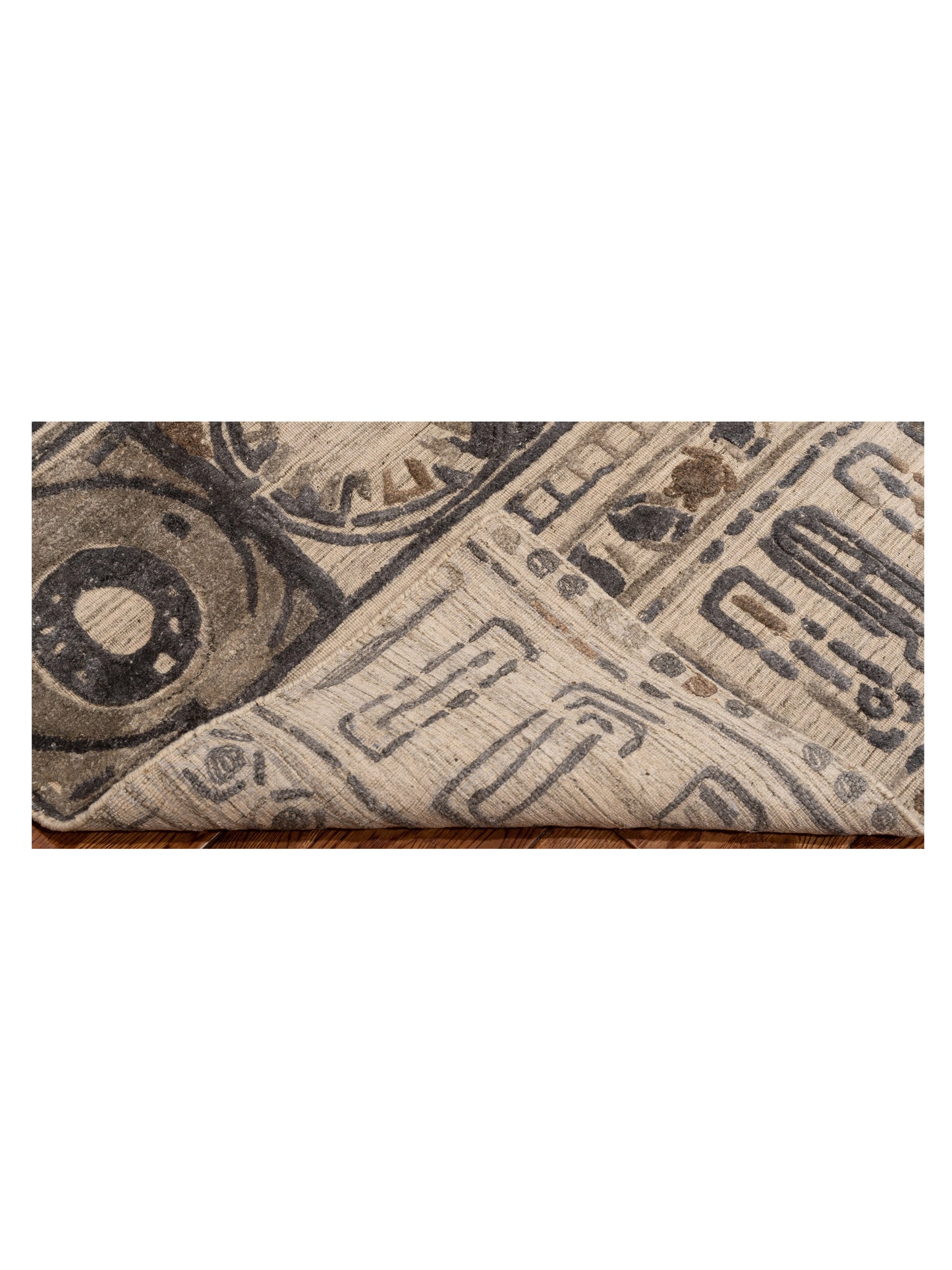 Tibarra Silver Gray 4.3x6.3 Hand Knotted Rug