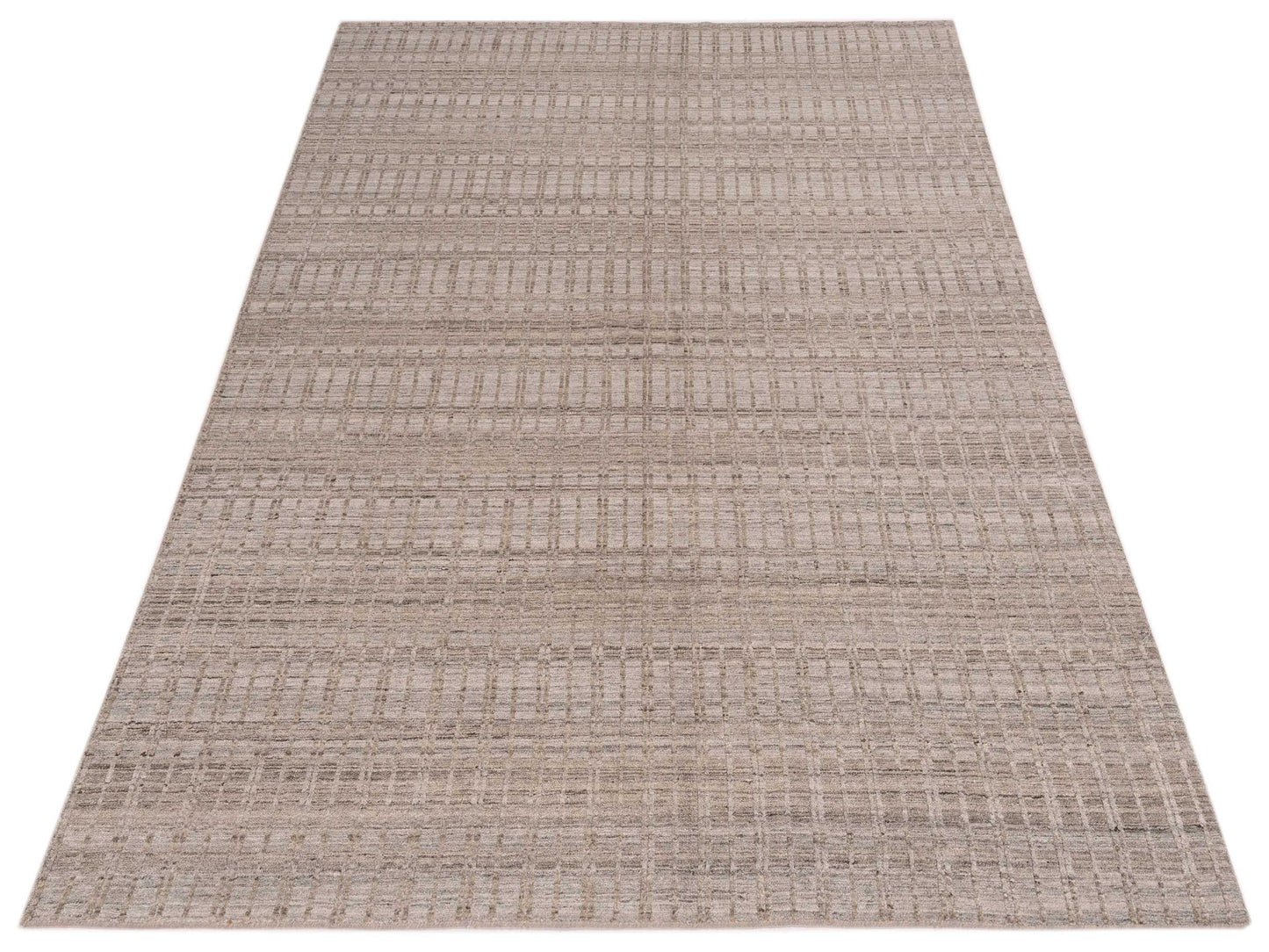 Tibarra Silver Silver 6x9.1 Hand Knotted Rug