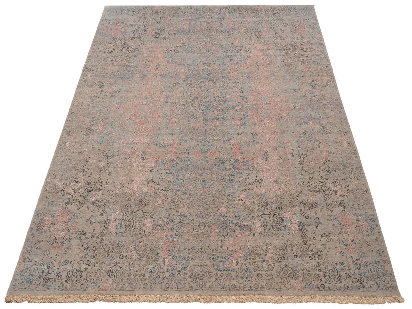 Artavia Multi 8.1x9.10 Hand Knotted Rug