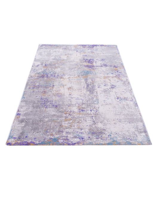 Calvera Gray 3.9x6 Machine Made Rug