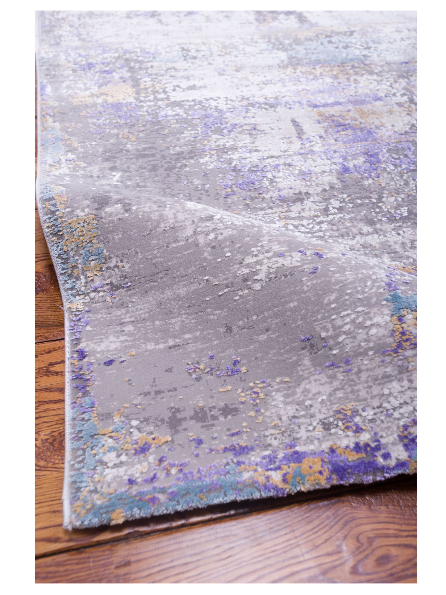 Calvera Gray 3.9x6 Machine Made Rug