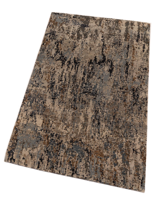 Tenzari Multi 3x5.3 Hand Knotted Rug