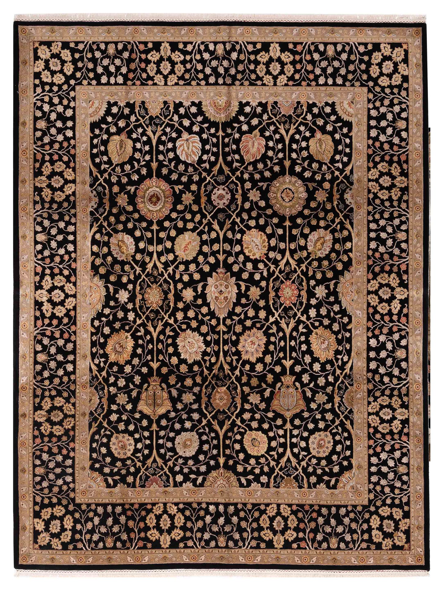 Rajpur Imperial Silk  Black Black Traditional