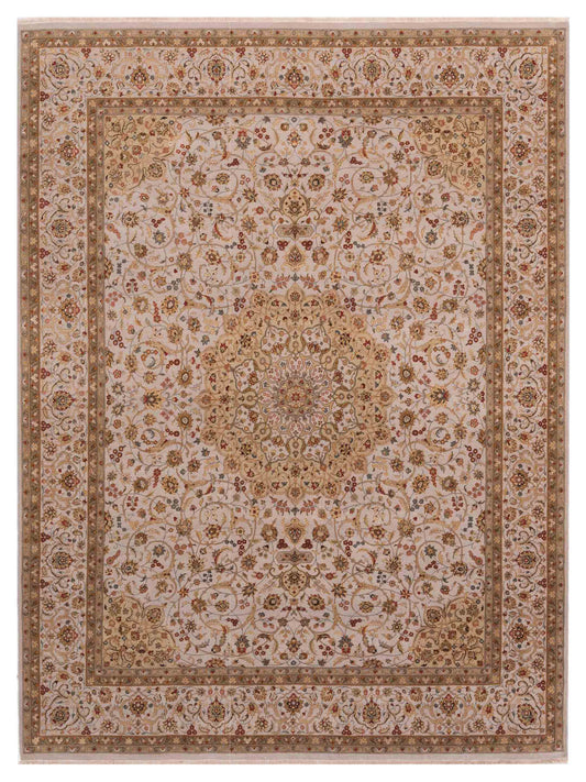 Rajpur Imperial Silk  Ivory Ivory Traditional