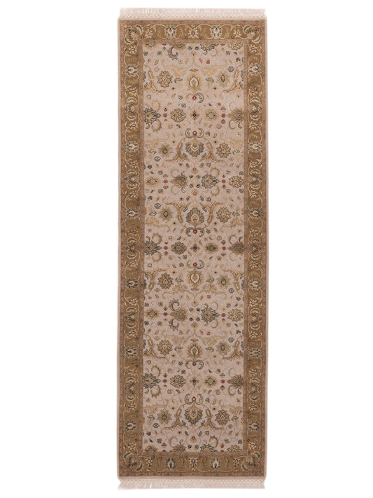 Rajpur Imperial Silk  Ivory Gold Traditional