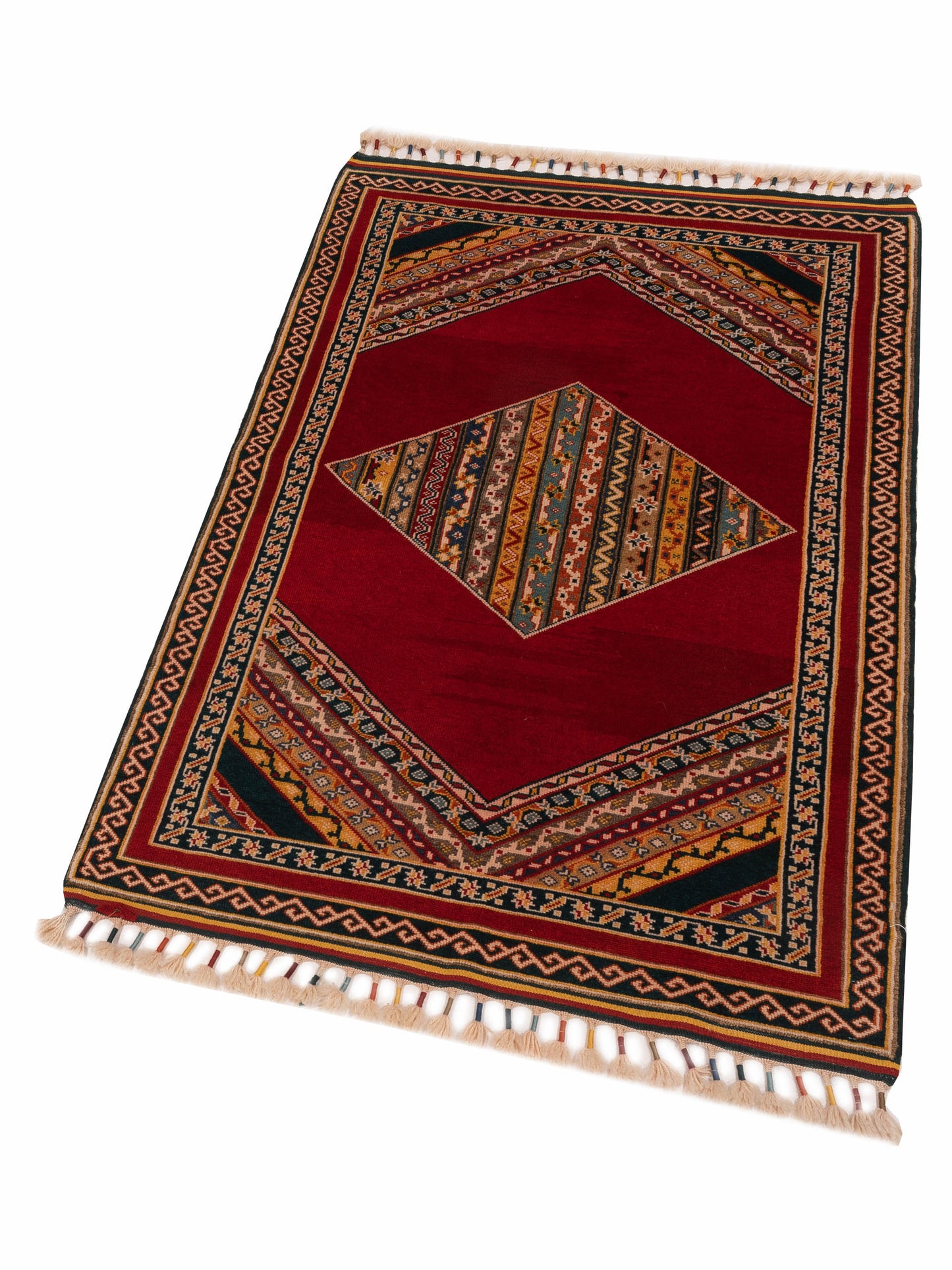 Shalanta Multi 3.11x6 Hand Knotted Rug