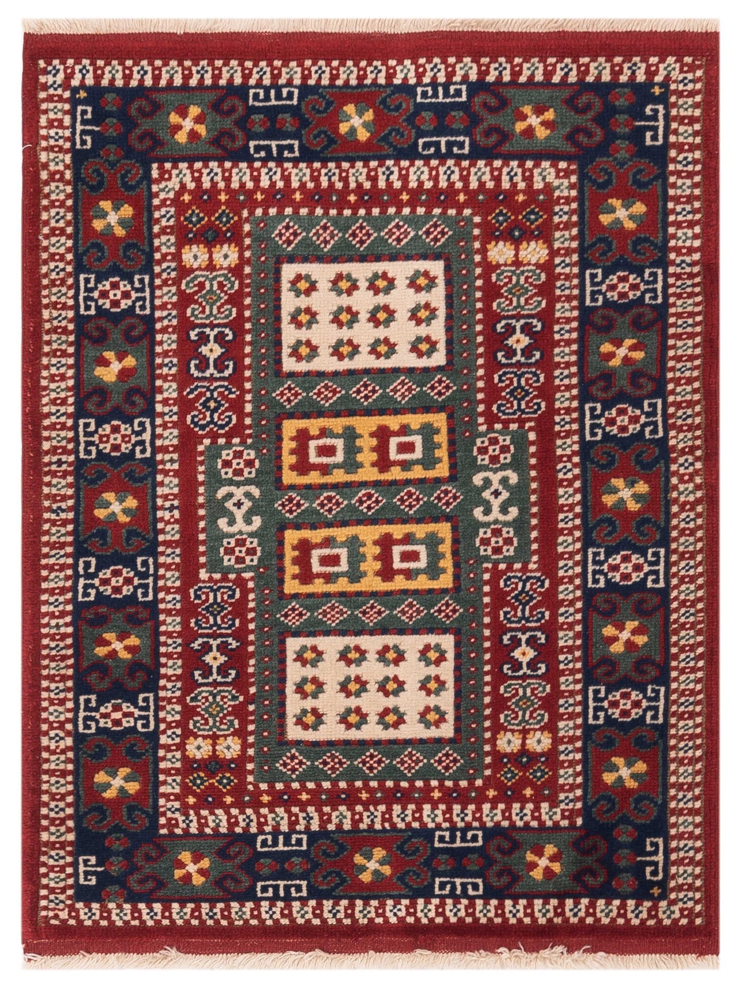 Pasha Turkish Shirwan  Green Navy Traditional