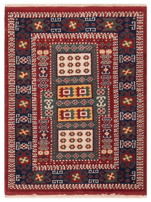 Pasha Turkish Shirwan  Green Navy Traditional