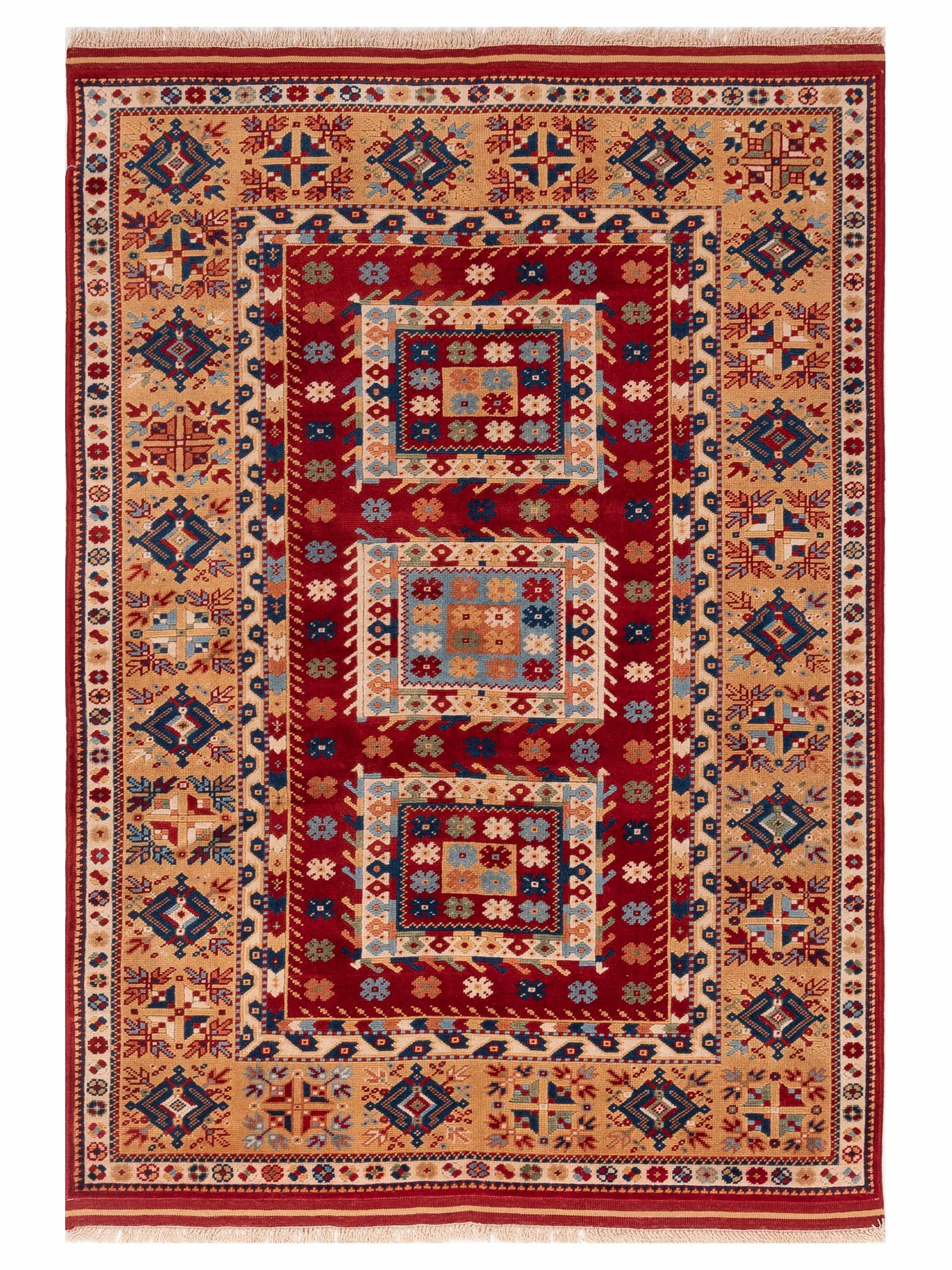 Pasha Turkish Shirwan  Red Gold Traditional