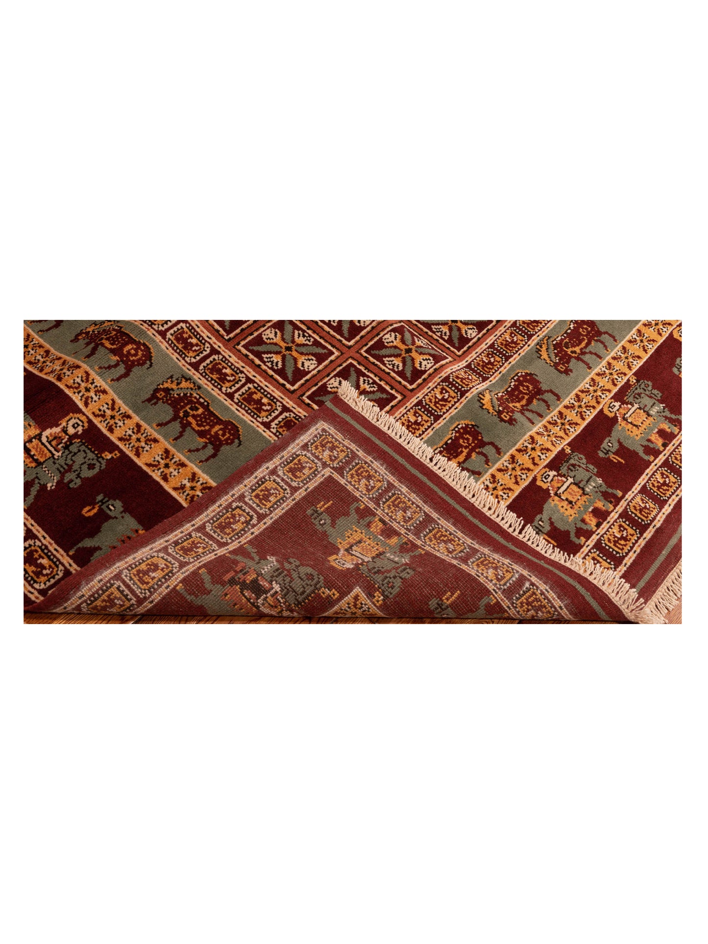 Shirvara Multi 5.8x8 Hand Knotted Rug