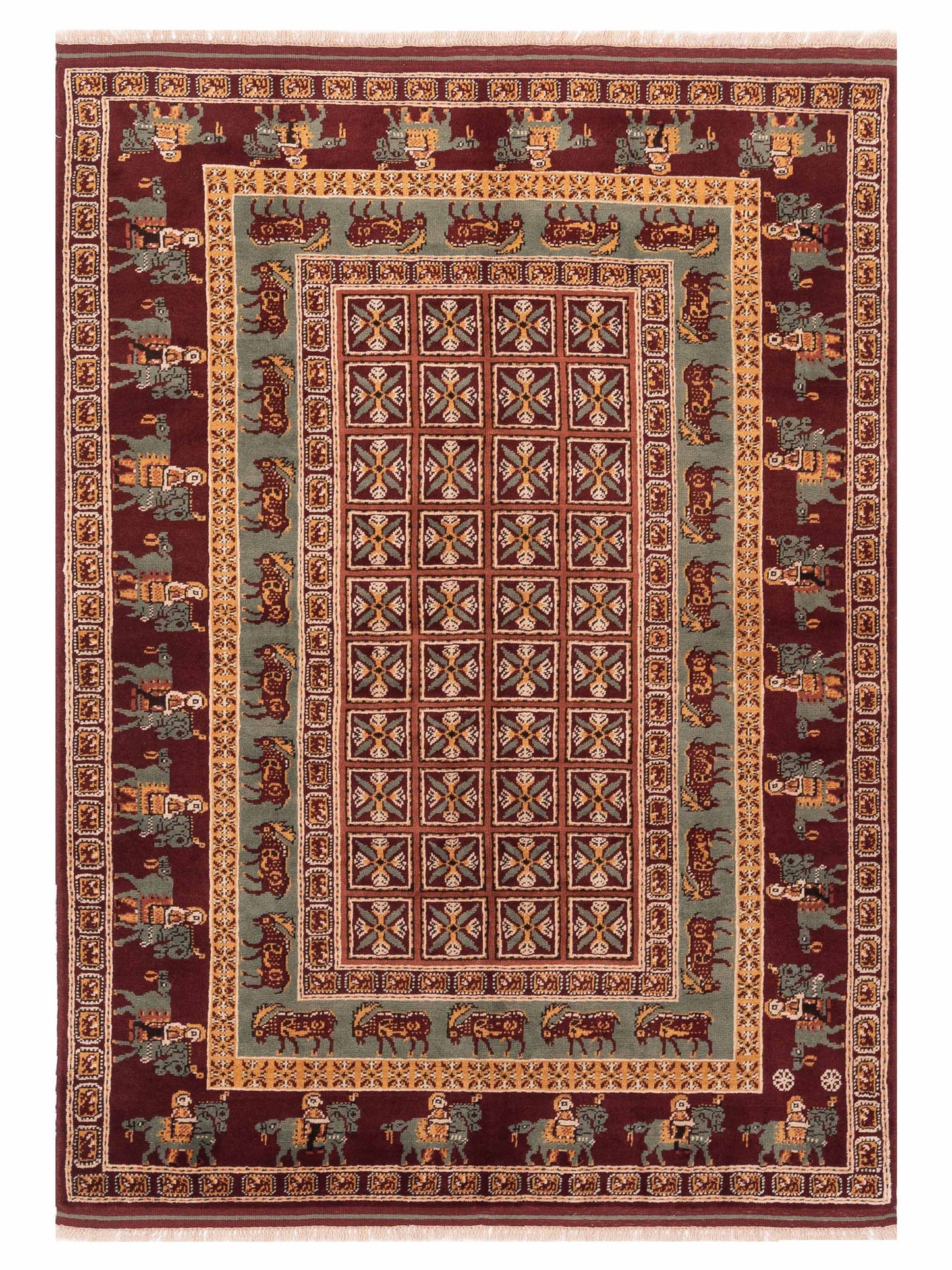 Pasha Turkish Shirwan  Multi  Traditional