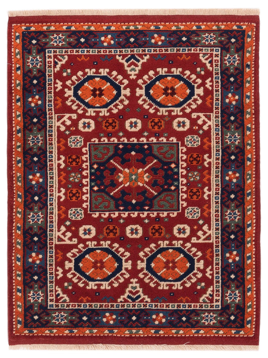 Pasha Turkish Shirwan  Red Navy Traditional