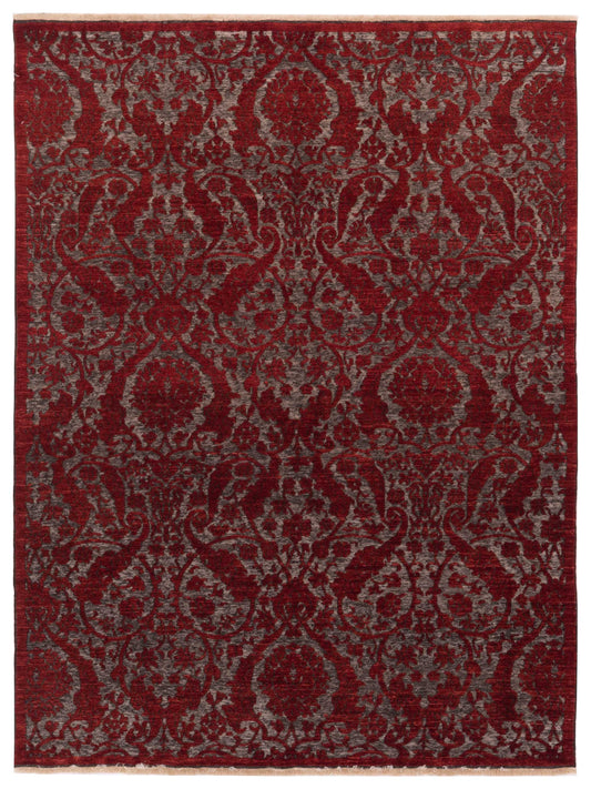 Pasha Defne  Charcoal Red Transitional