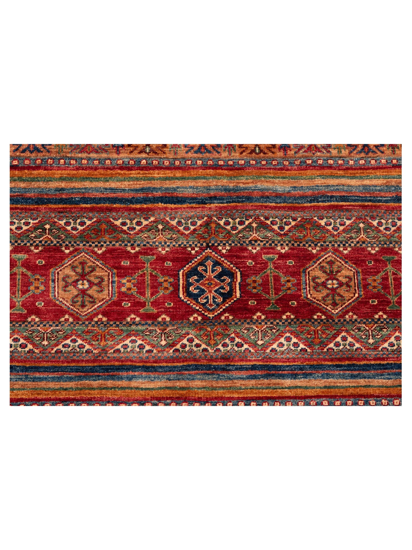 Khoraya Multi 5x6.8 Hand Knotted Rug