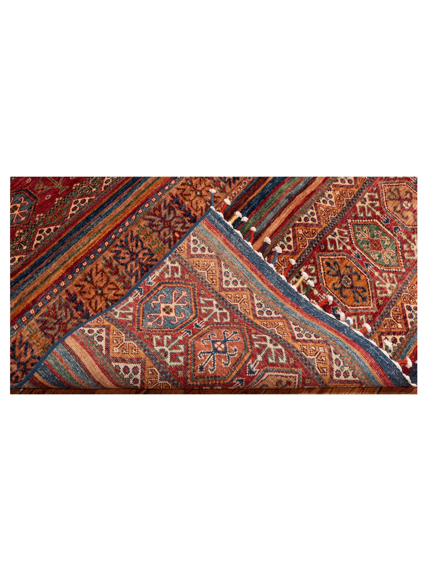 Khoraya Multi 5x6.8 Hand Knotted Rug