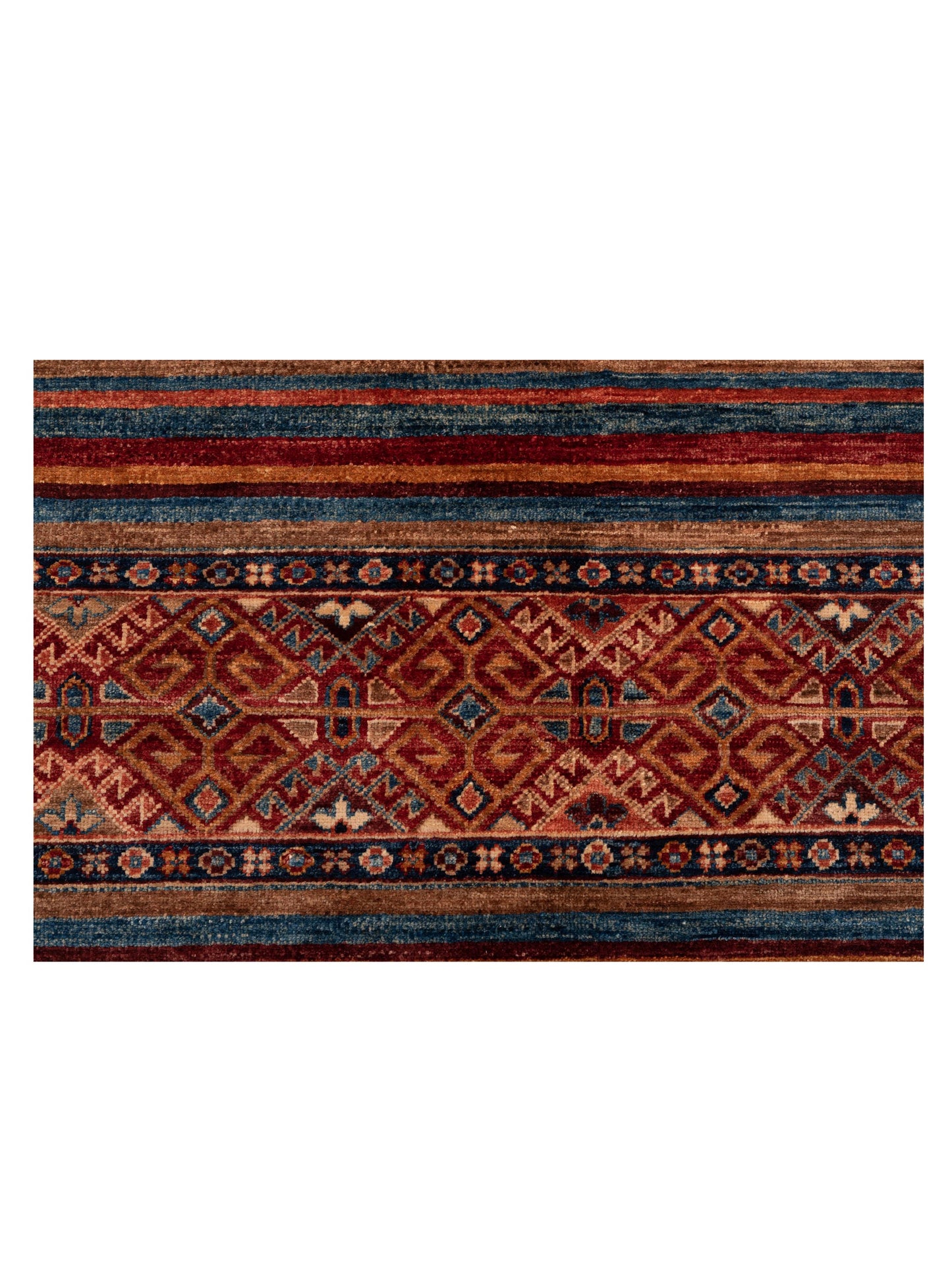 Khoraya Multi 4.1x6.2 Hand Knotted Rug