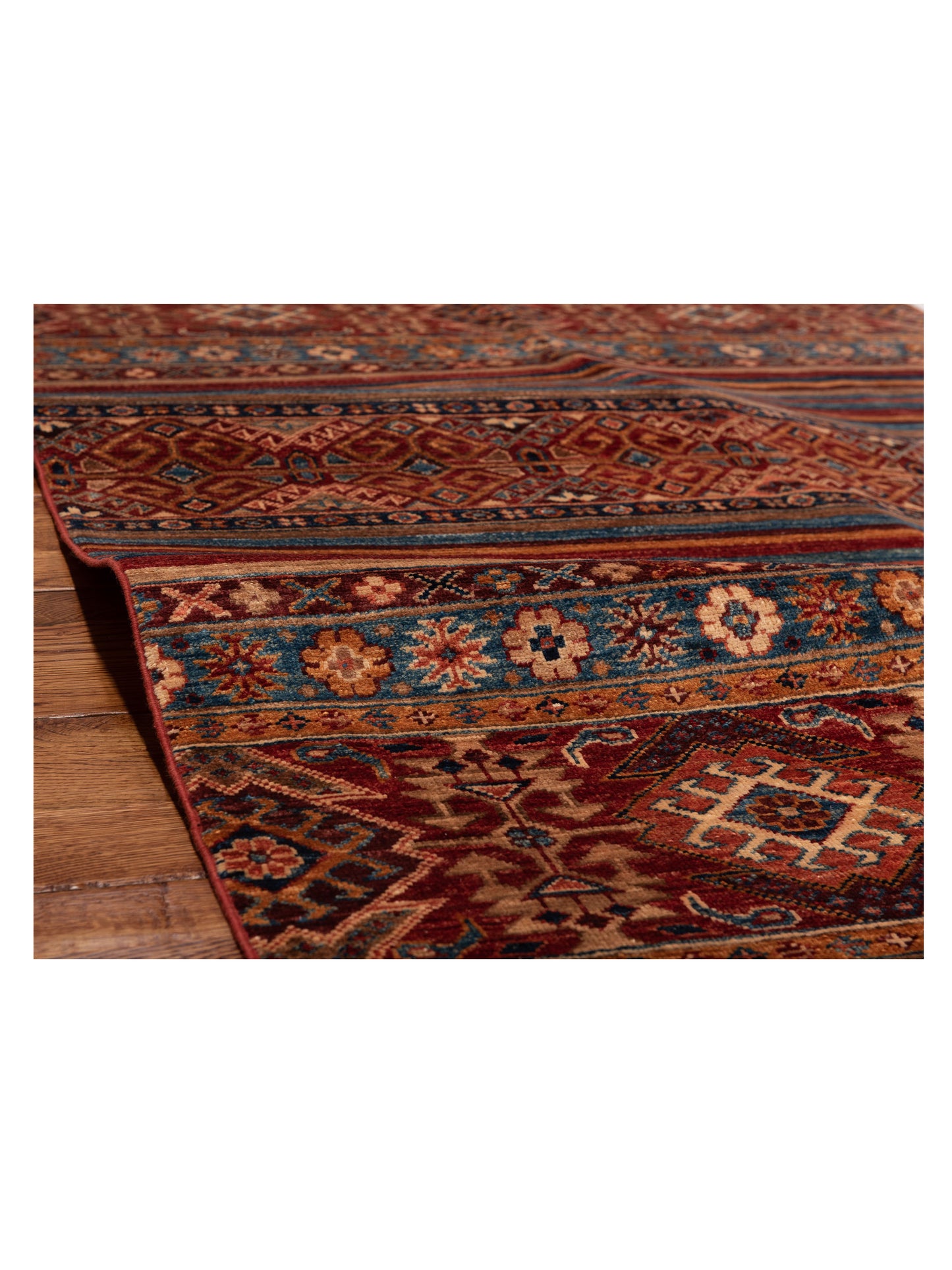 Khoraya Multi 4.1x6.2 Hand Knotted Rug