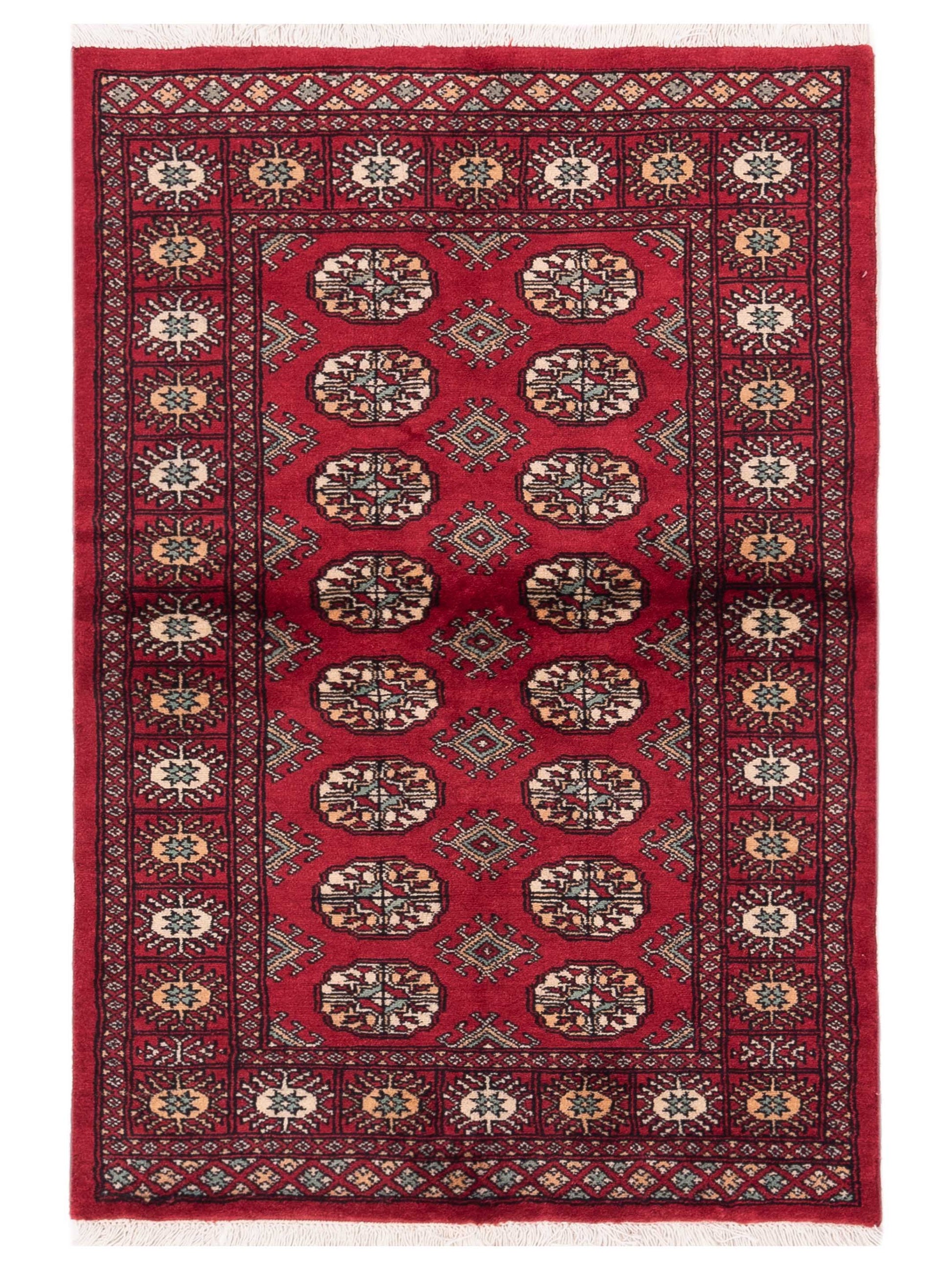 Nomad Bokhara  Red Red Traditional