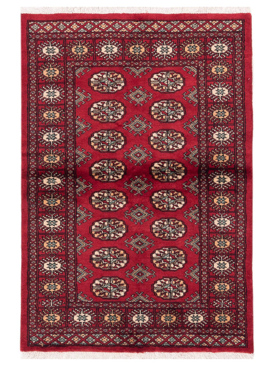 Nomad Bokhara  Red Red Traditional