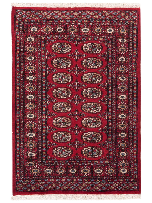 Nomad Bokhara  Red Red Traditional
