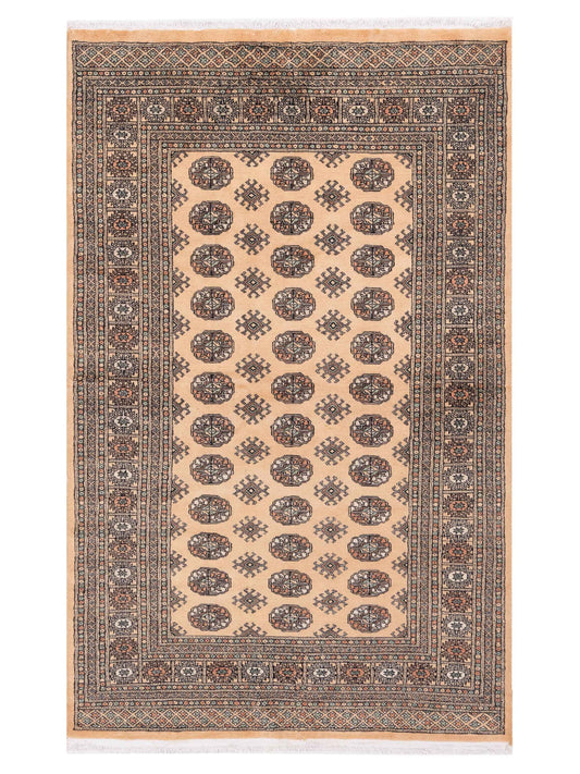 Nomad Bokhara  Beige Beige Traditional