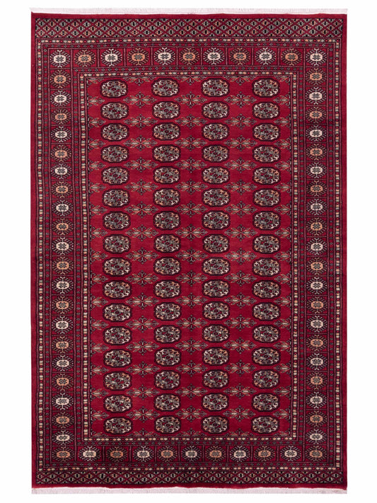Nomad Bokhara  Red Red Traditional