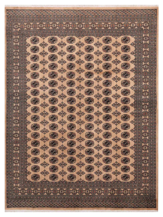 Nomad Bokhara  Cream Gray Traditional