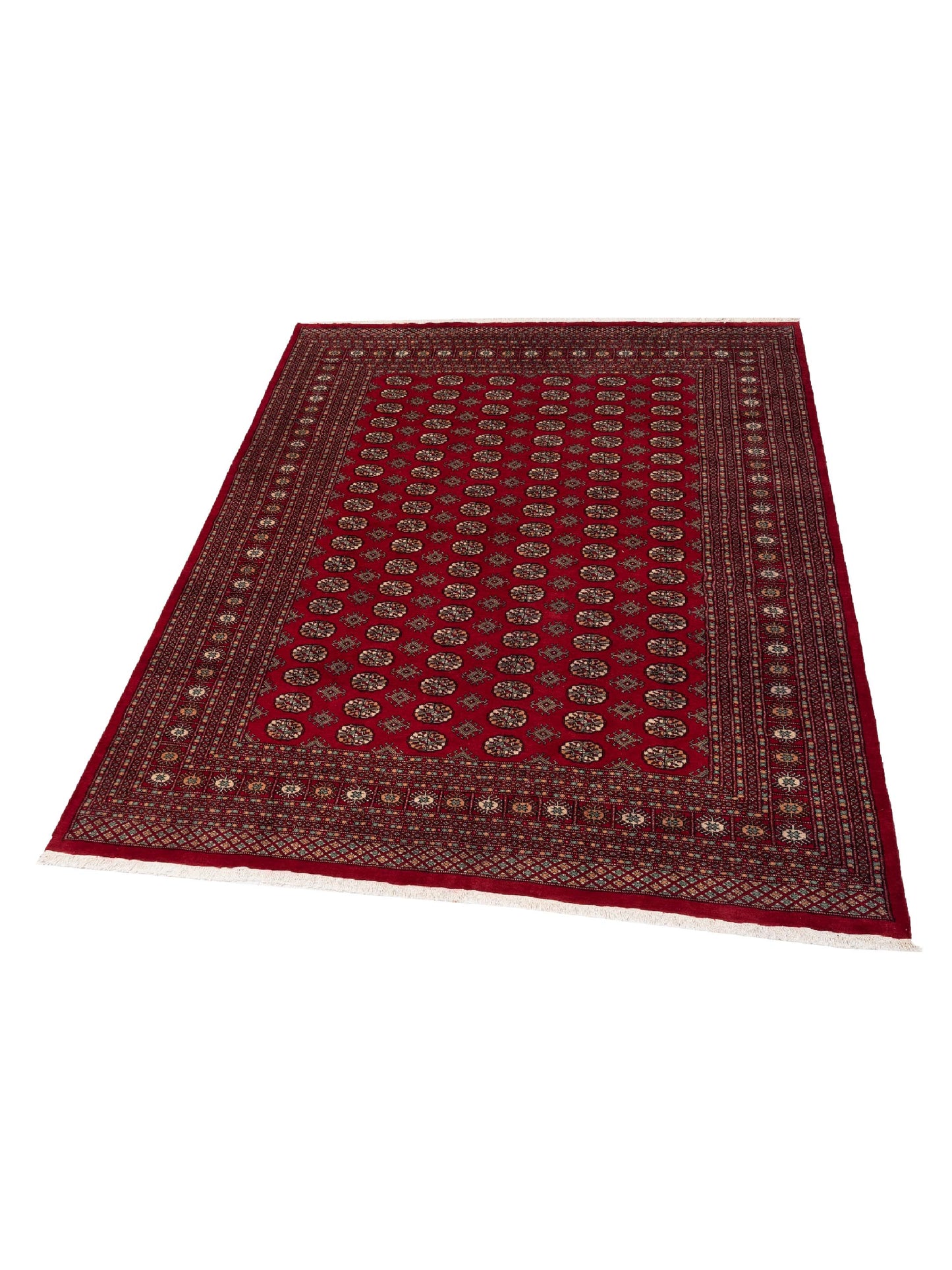 Bokhara Red Red 9x11.9 Hand Knotted Rug